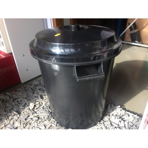 Jardin202 - Cubo Basura de plástico con Tapadera  Cubo almacenaje y  reciclar (100 litros, Gris) : : Hogar y cocina